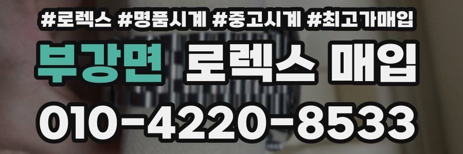 부강면 로렉스 매입