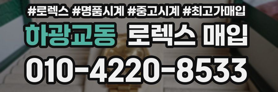 하광교동 로렉스 매입