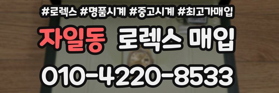 자일동 로렉스 매입