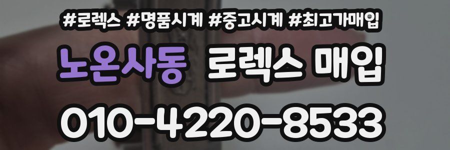 노온사동 로렉스 매입