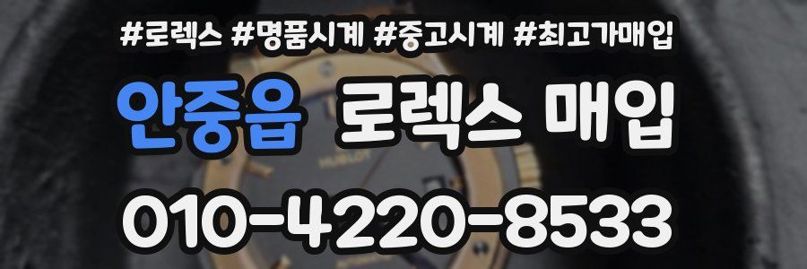 안중읍 로렉스 매입