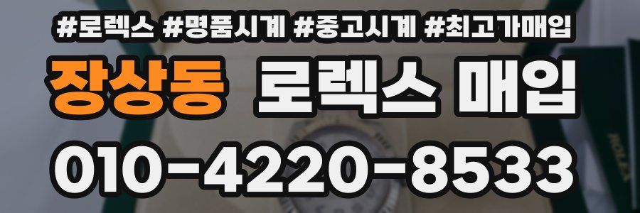 장상동 로렉스 매입