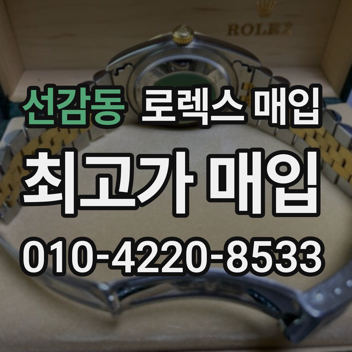 선감동 로렉스 매입