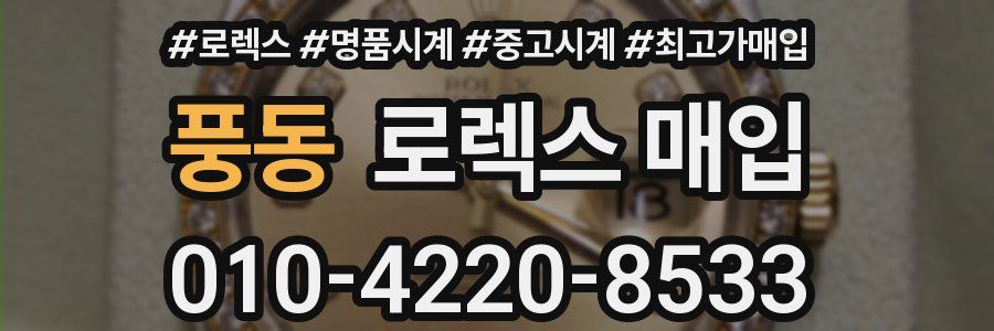 풍동 로렉스 매입