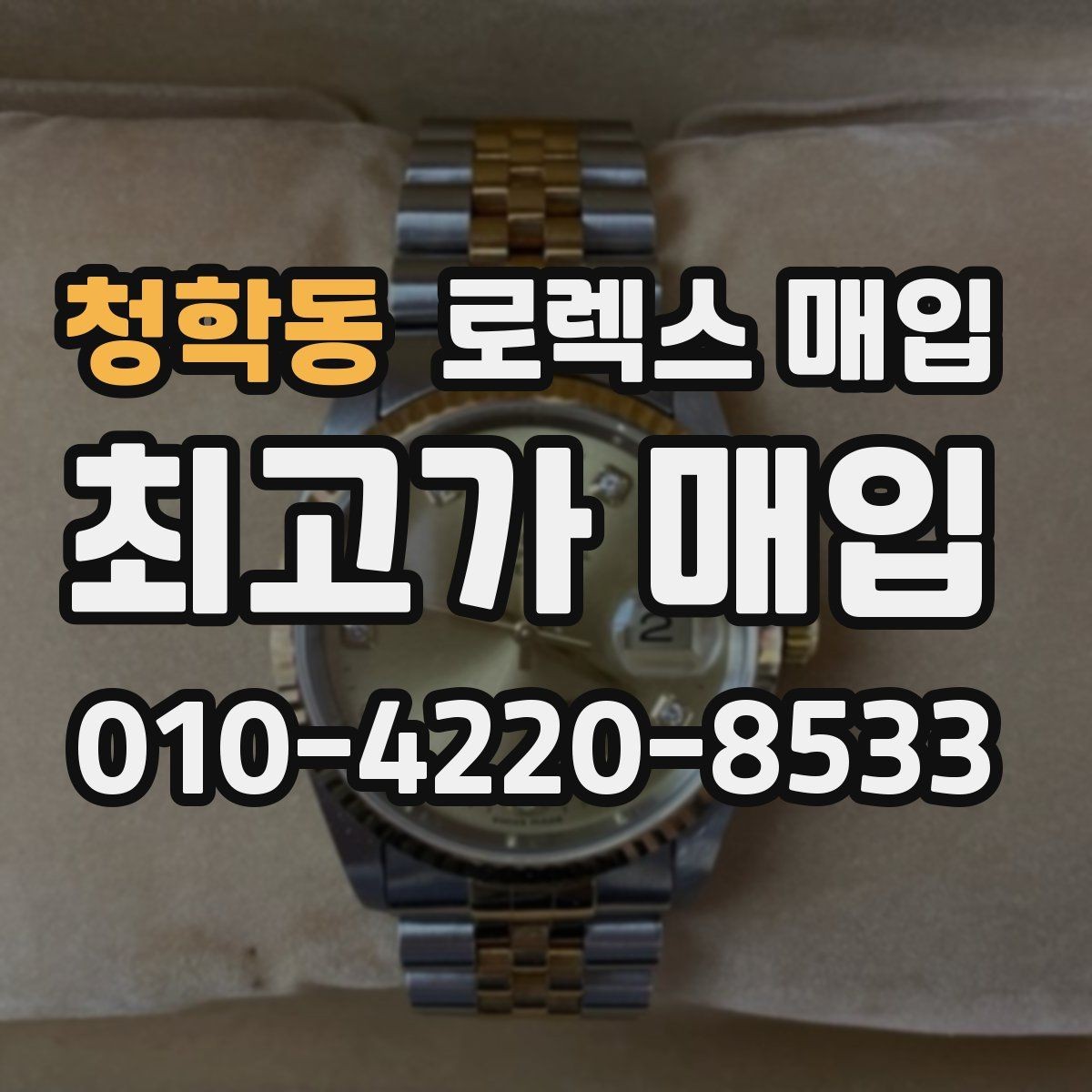 청학동 로렉스 매입 오버홀 이력가 가격에 미치는 영향