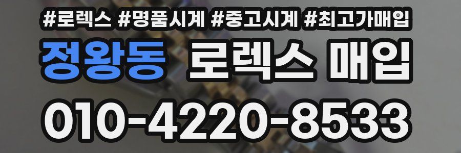 정왕동 로렉스 매입