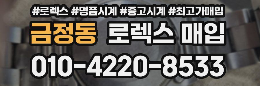 금정동 로렉스 매입