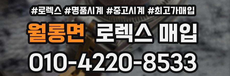 월롱면 로렉스 매입