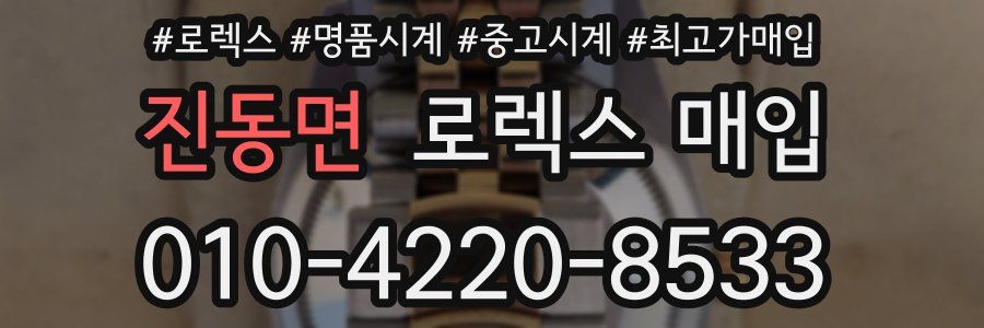 진동면 로렉스 매입