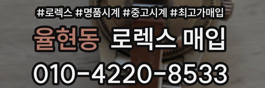 율현동 로렉스 매입