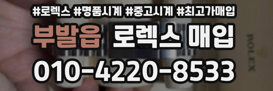부발읍 로렉스 매입