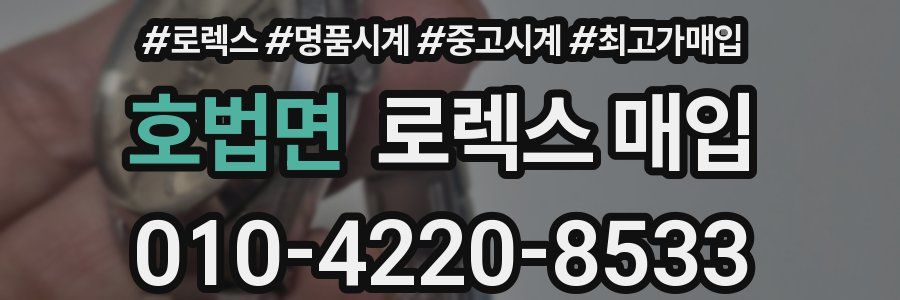호법면 로렉스 매입