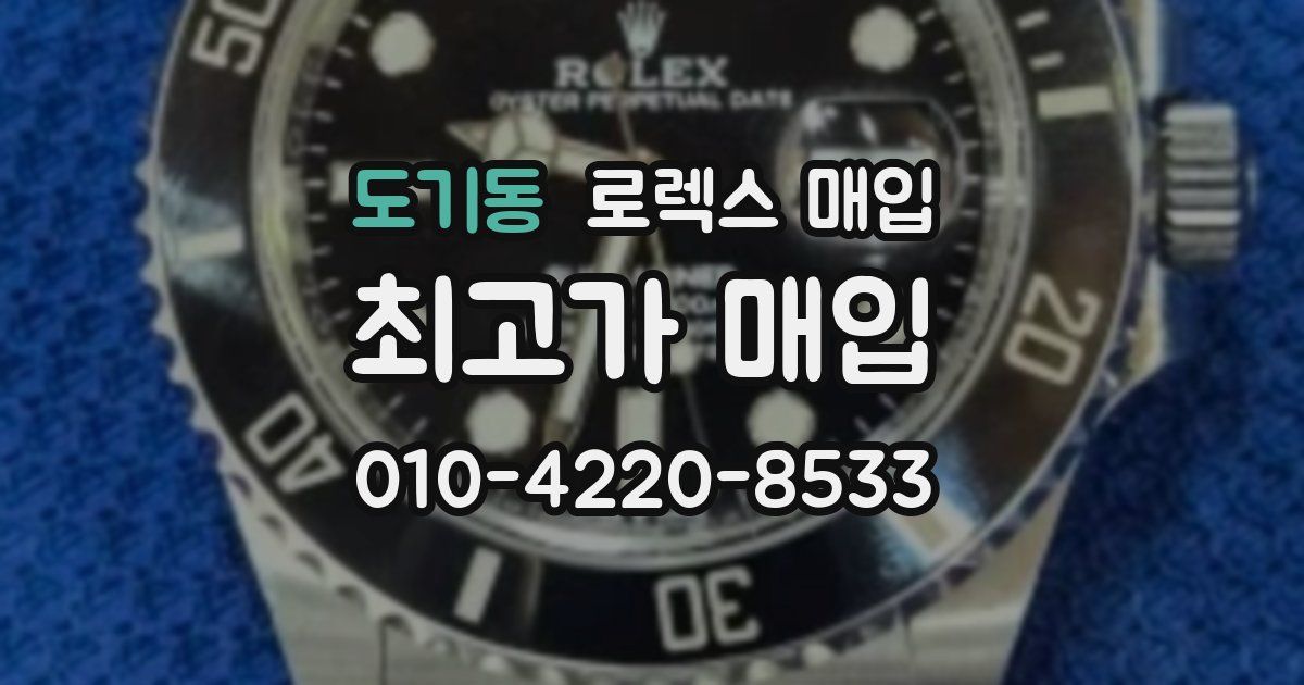 도기동 로렉스 매입