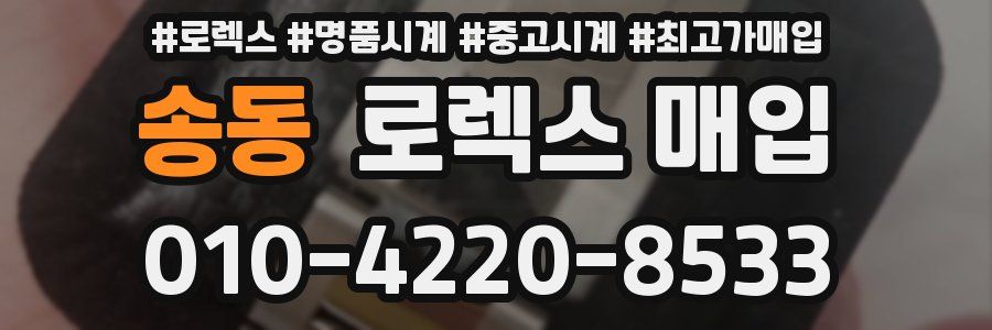 송동 로렉스 매입