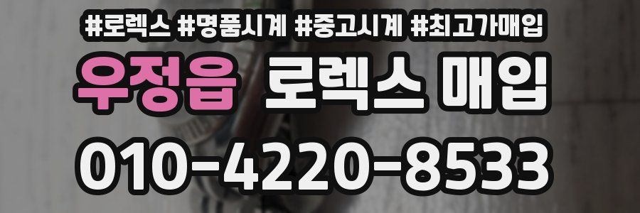 우정읍 로렉스 매입