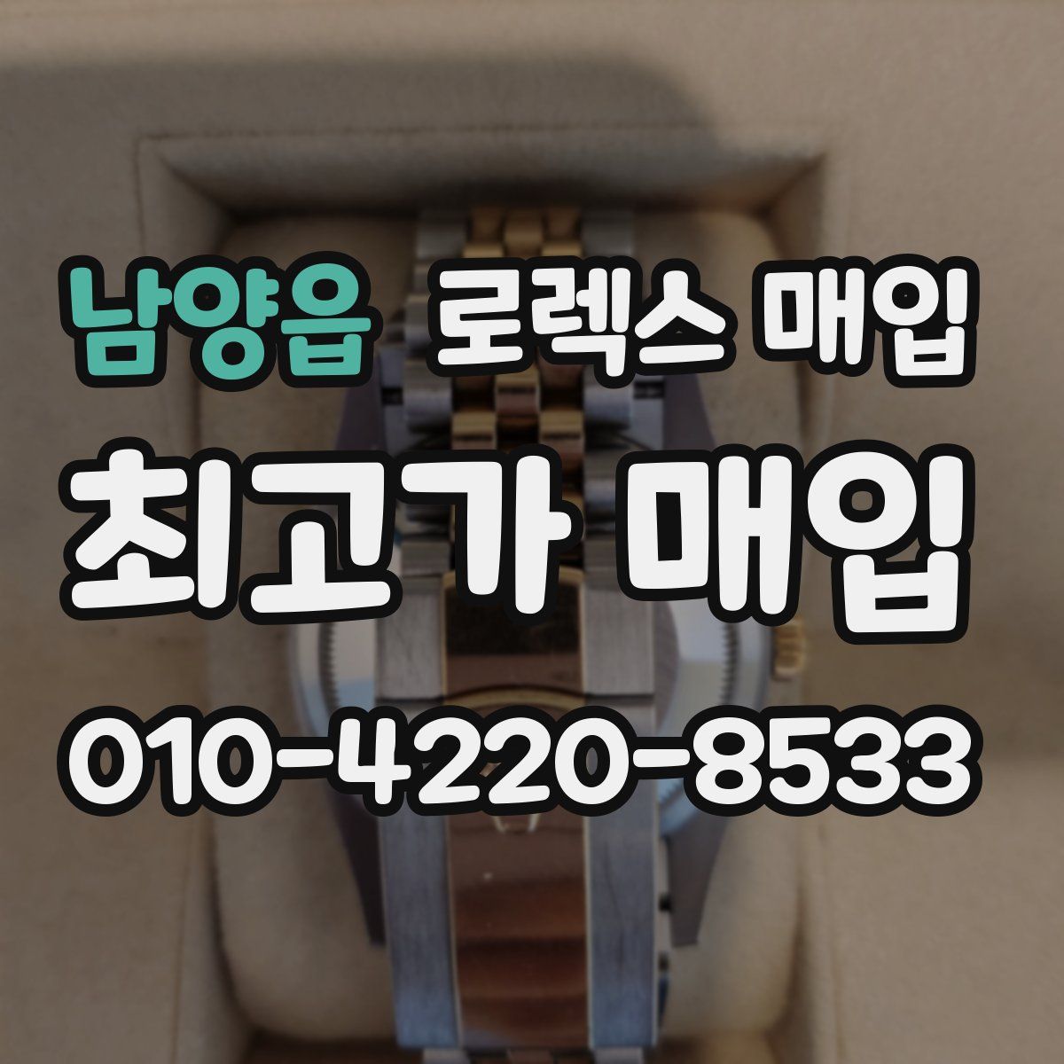 남양읍 로렉스 매입