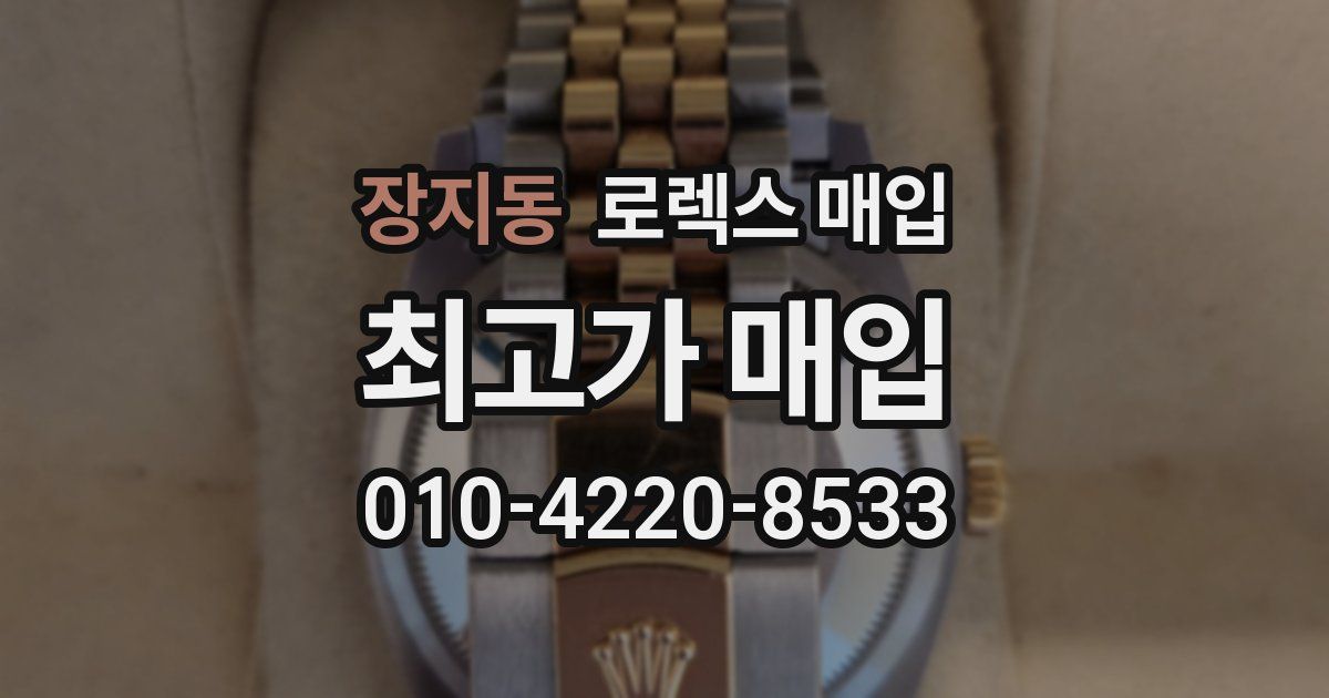 장지동 로렉스 매입