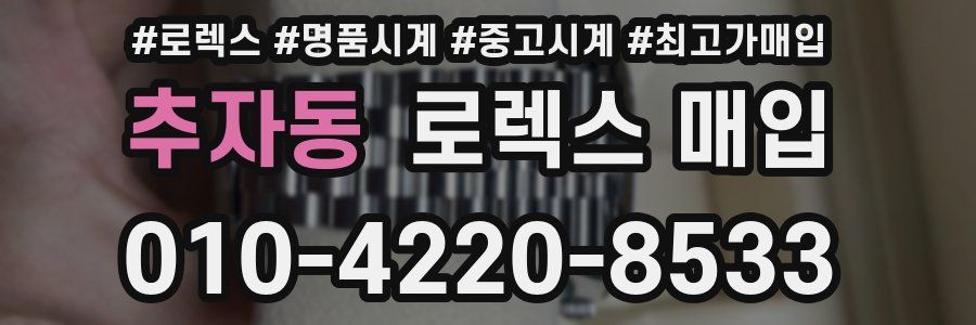 추자동 로렉스 매입