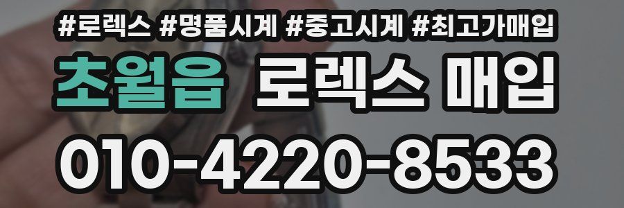 초월읍 로렉스 매입