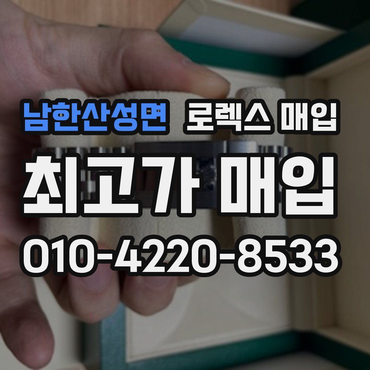 남한산성면 로렉스 매입