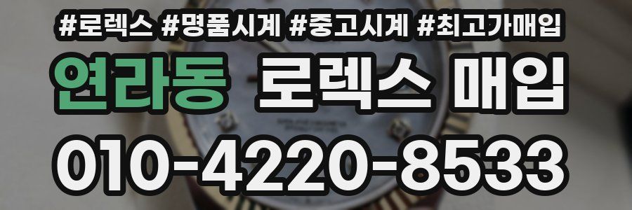 연라동 로렉스 매입