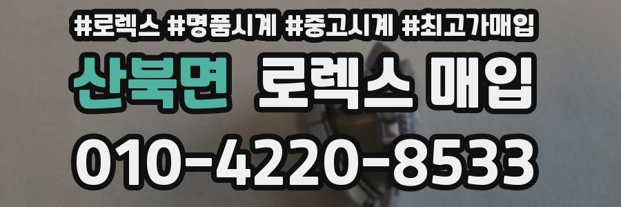 산북면 로렉스 매입