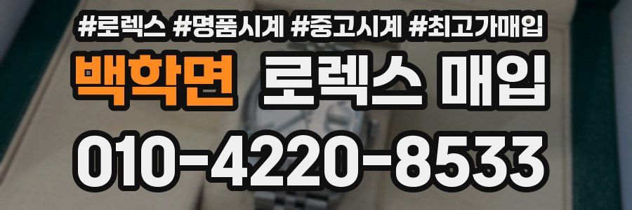 백학면 로렉스 매입