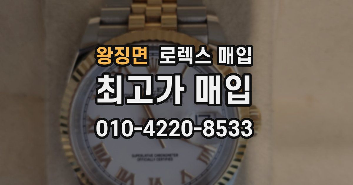 왕징면 로렉스 매입