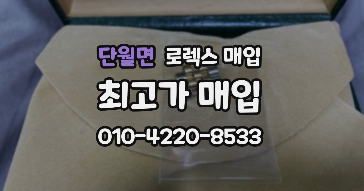 단월면 로렉스 매입