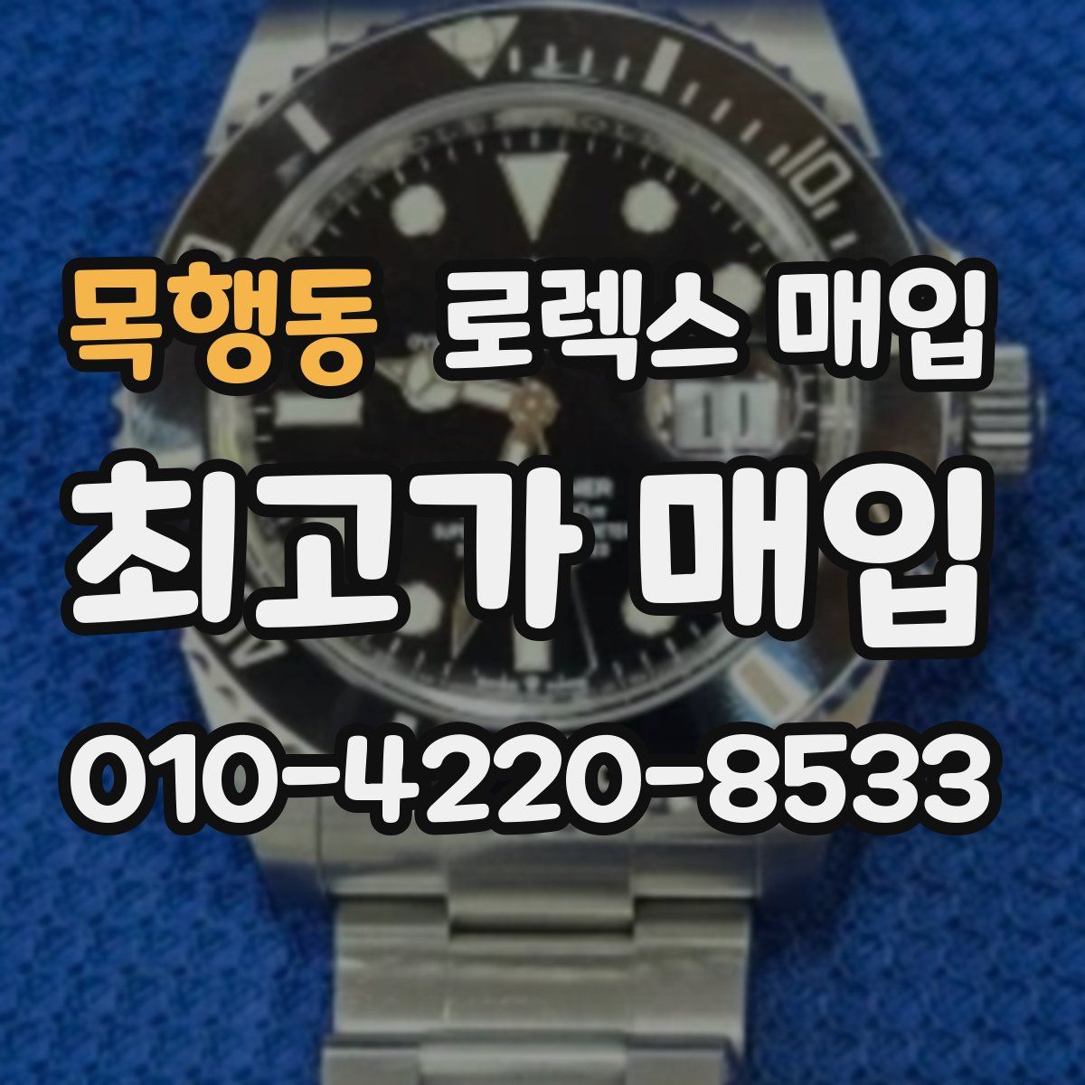 목행동 로렉스 매입