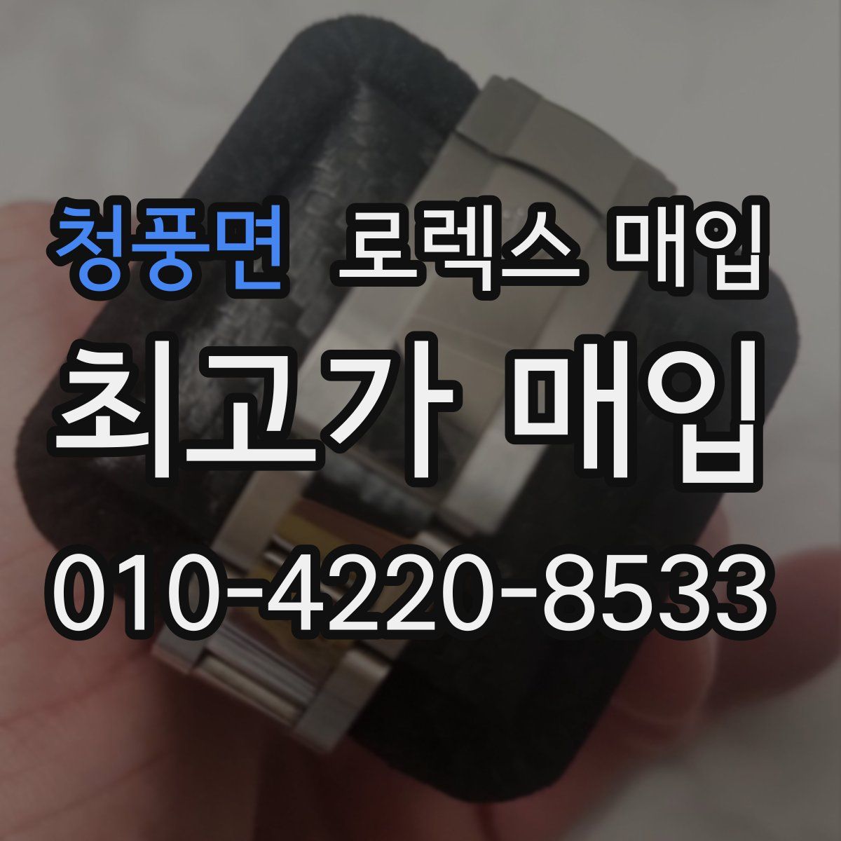 청풍면 로렉스 매입