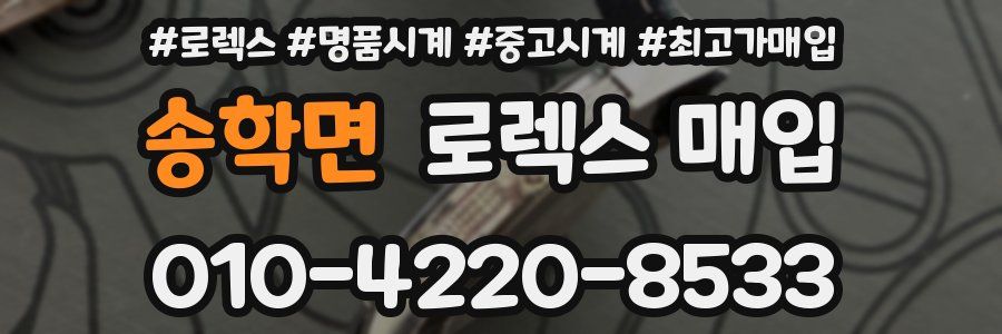 송학면 로렉스 매입