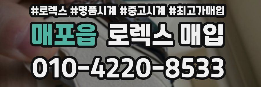 매포읍 로렉스 매입