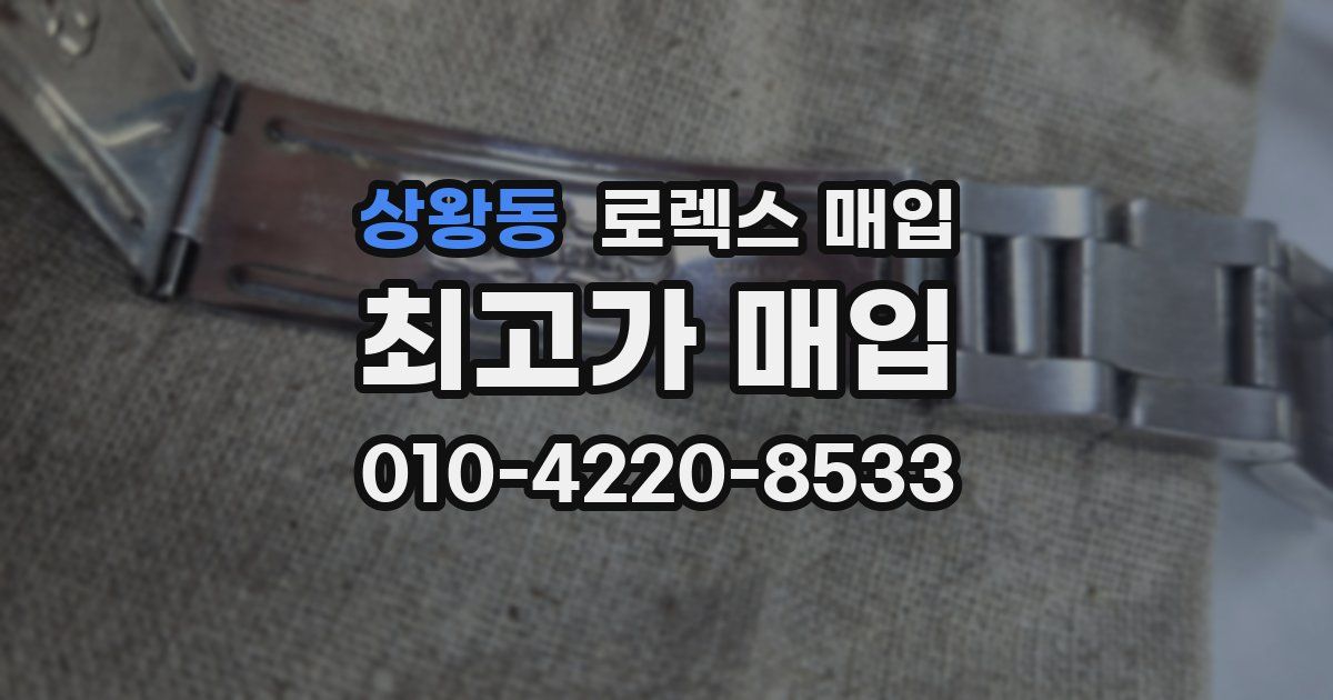 상왕동 로렉스 매입