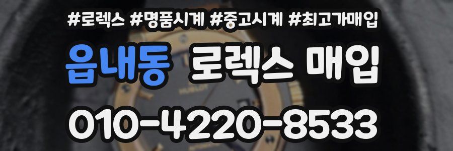 읍내동 로렉스 매입