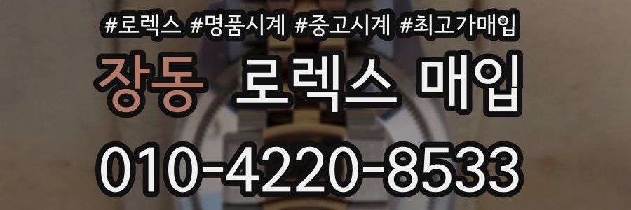 장동 로렉스 매입