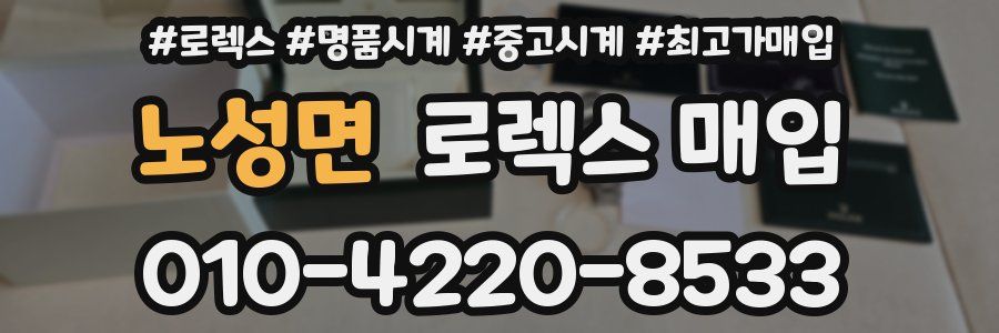 노성면 로렉스 매입