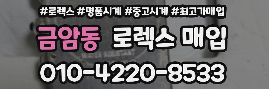 금암동 로렉스 매입