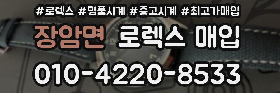 장암면 로렉스 매입