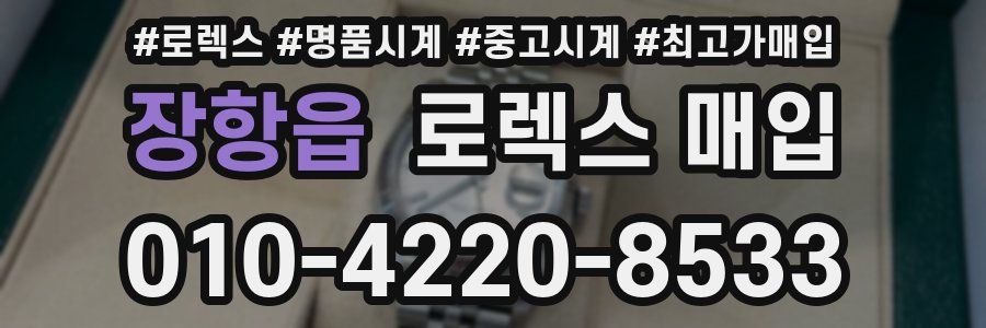 장항읍 로렉스 매입