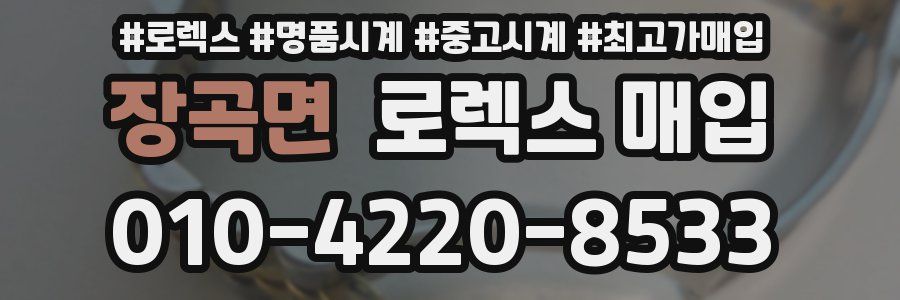 장곡면 로렉스 매입