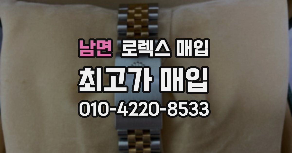 남면 로렉스 매입