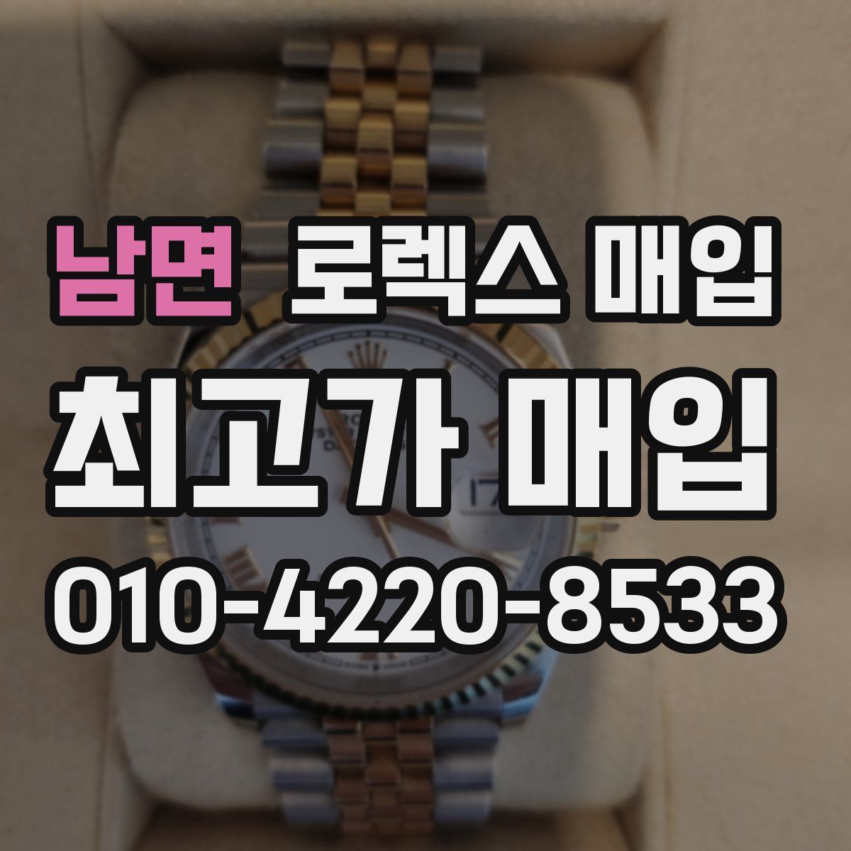 남면 로렉스 매입