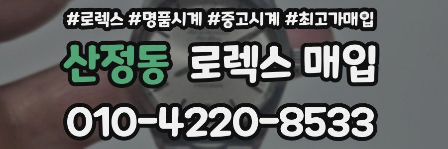 산정동 로렉스 매입