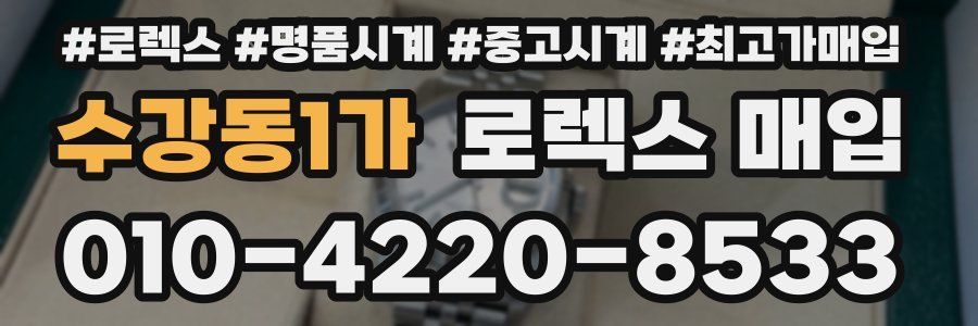 수강동1가 로렉스 매입