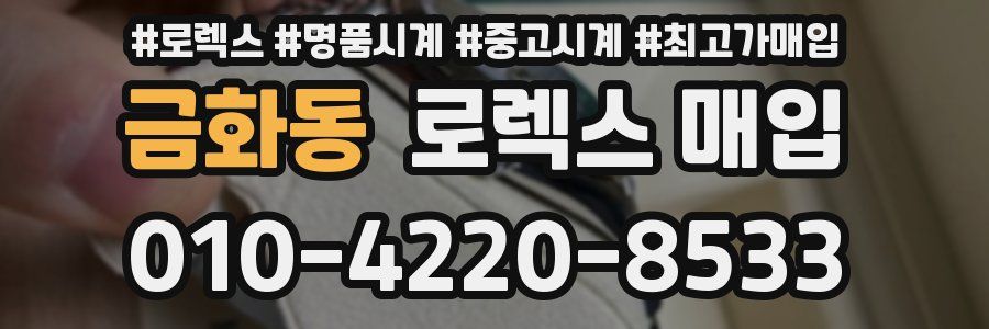 금화동 로렉스 매입