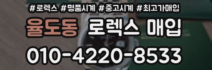 율도동 로렉스 매입