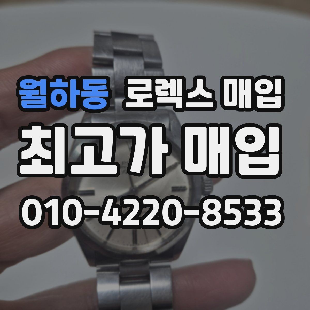 월하동 로렉스 매입 보증서 없을 때 가능한 범위 정리