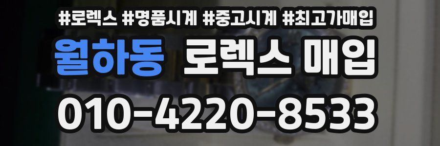 월하동 로렉스 매입