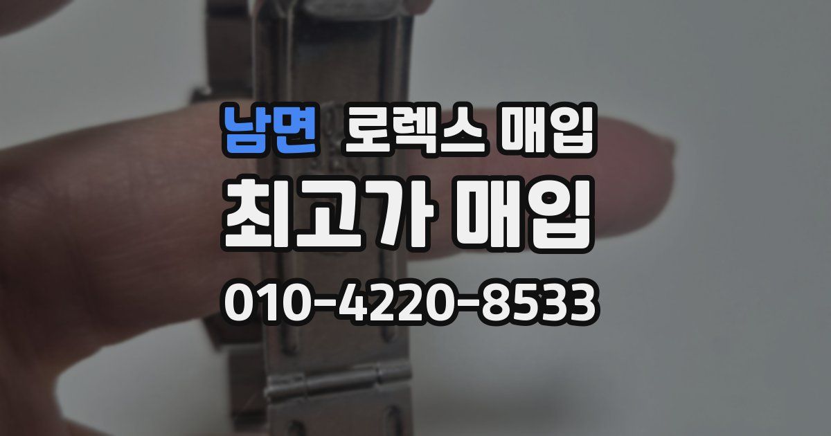 남면 로렉스 매입